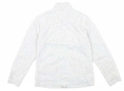 Womens UK Size 12 LA Gear Grey Full Zip Sweatshirt