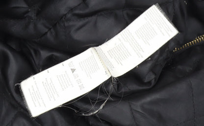 Womens UK Size 14 Golddigga Black Puffer Jacket