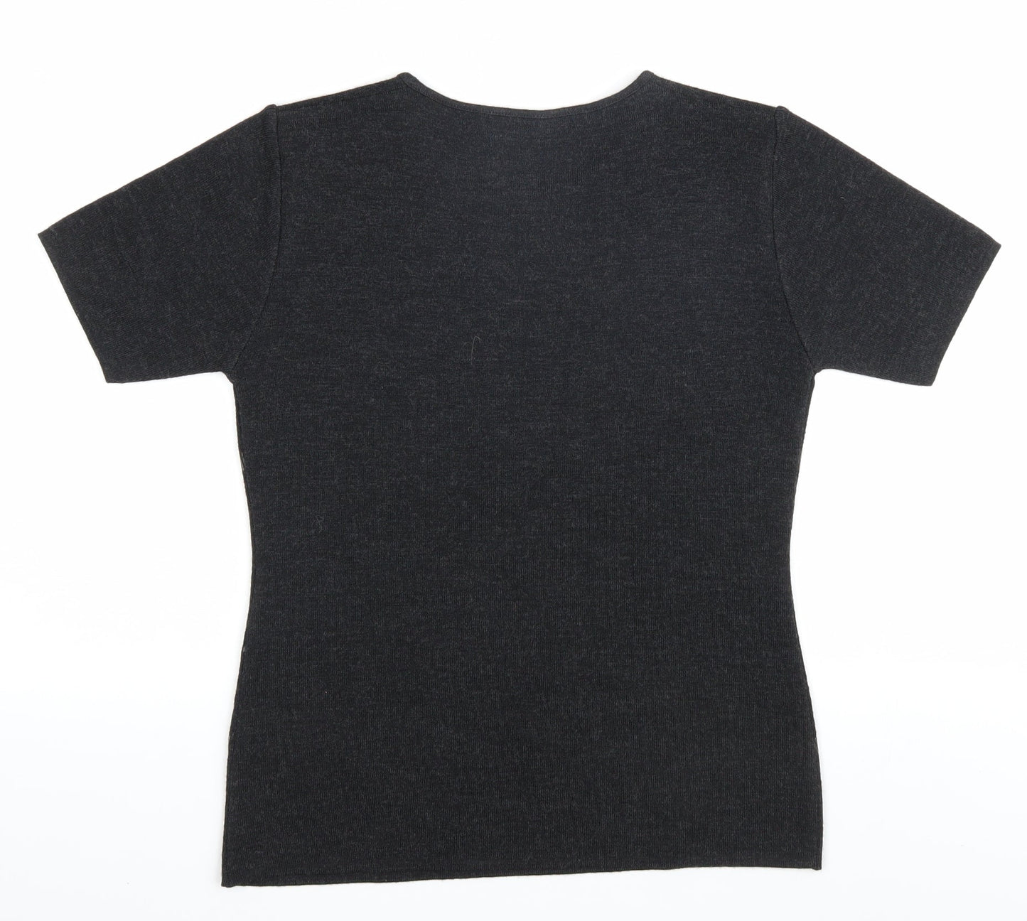 Womens UK Size 10 Debenhams Black Pullover Jumper