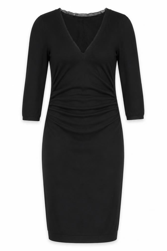 Coast Women’s Black Bodycon Dress, Size 12, Knee Length