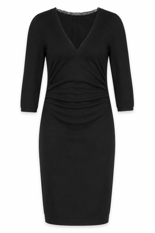 Coast Women’s Black Bodycon Dress, Size 12, Knee Length
