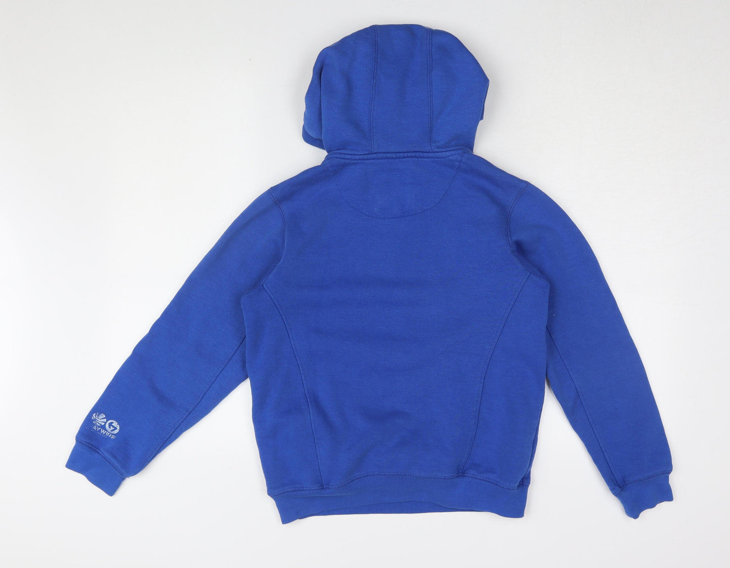 Haywire Boys Blue Hoodie Large Logo Graphic LB
