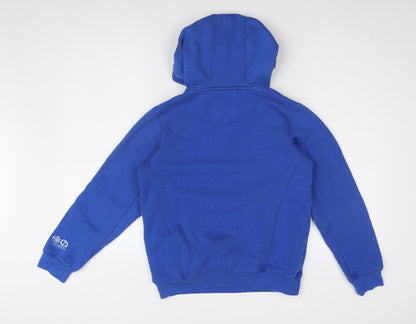 Haywire Boys Blue Hoodie Large Logo Graphic LB