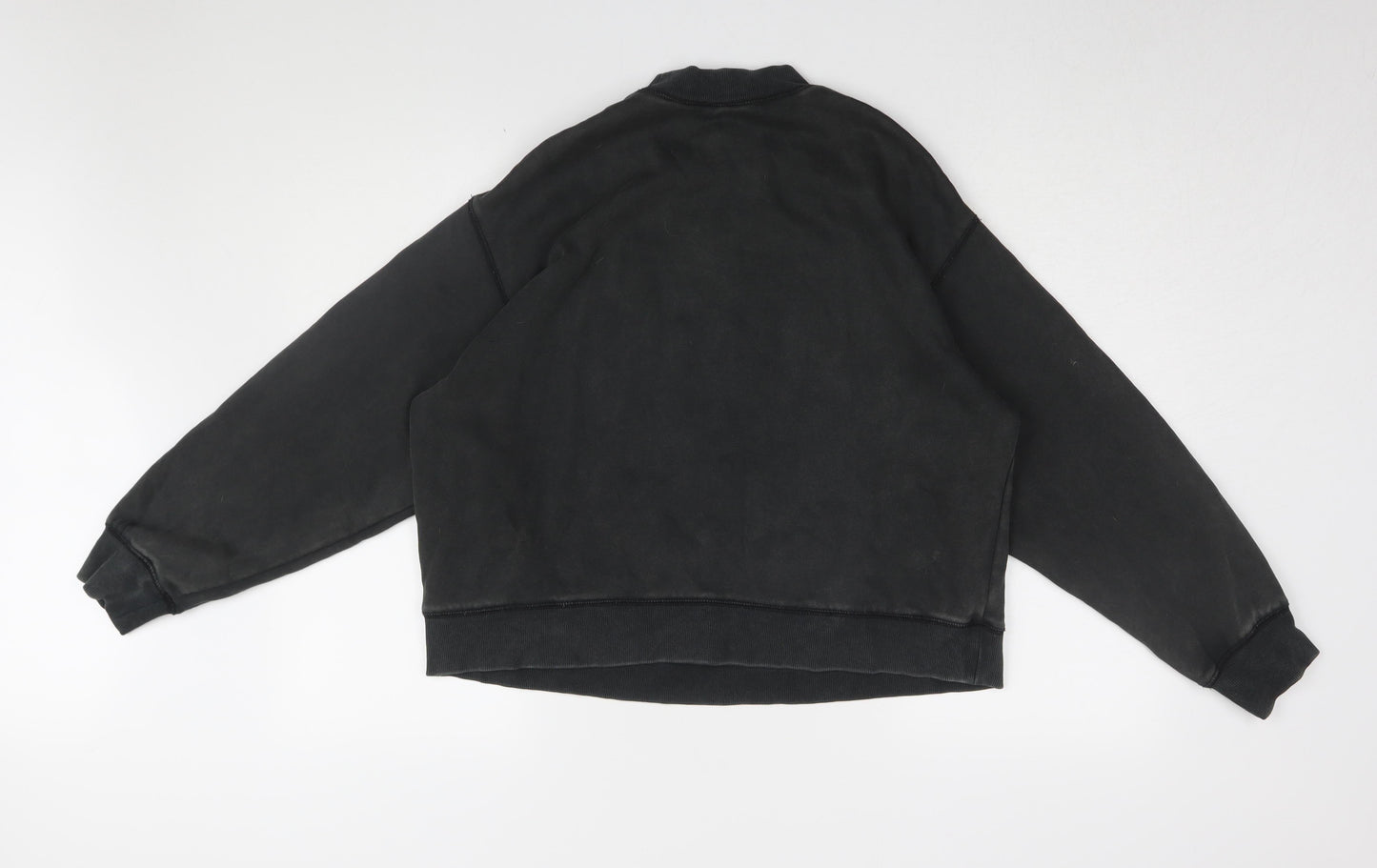 H&M Women's Black Mickey Graphic Pullover Sweatshirt S