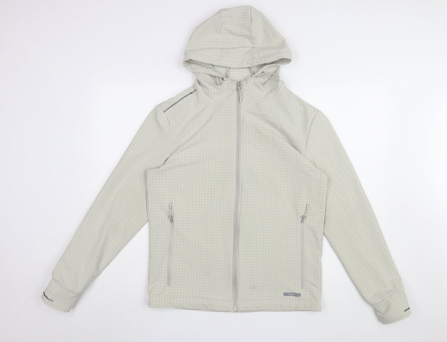 Unisex Adults UK Size M DECATHLON Grey Windbreaker Coat