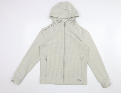 Unisex Adults UK Size M DECATHLON Grey Windbreaker Coat