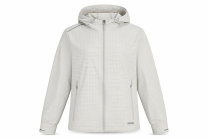 Unisex Adults UK Size M DECATHLON Grey Windbreaker Coat