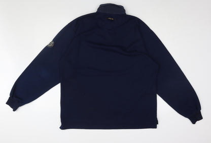 TOG 24 Men's Blue Long Sleeve Polo L