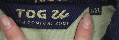 TOG 24 Men's Blue Long Sleeve Polo L