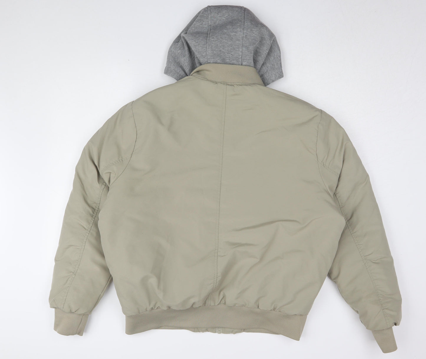 Womens UK Size S Brave Soul Beige Bomber Jacket