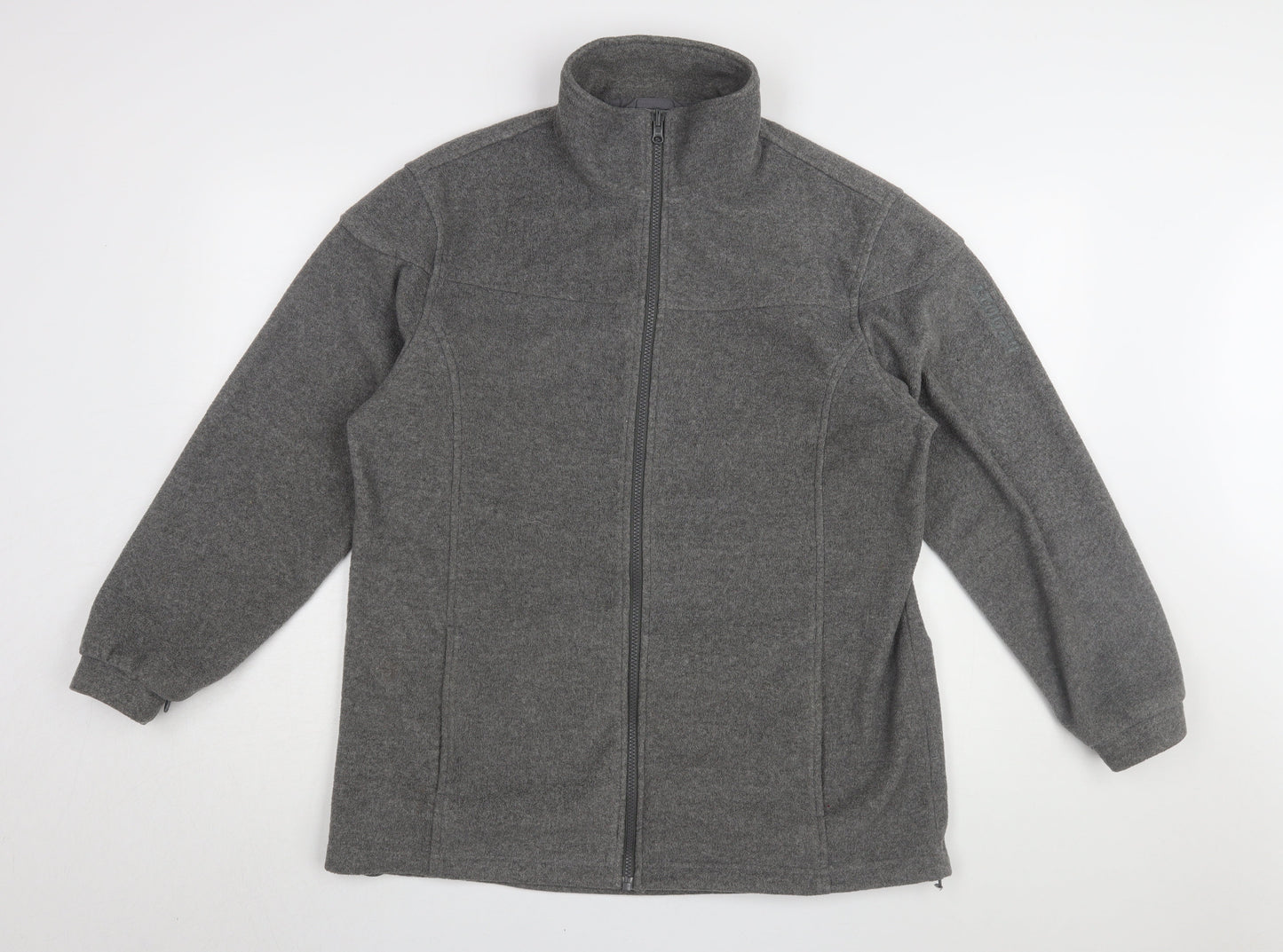 Womens UK Size 10 TOG 24 Grey Full Zip Sweatshirt