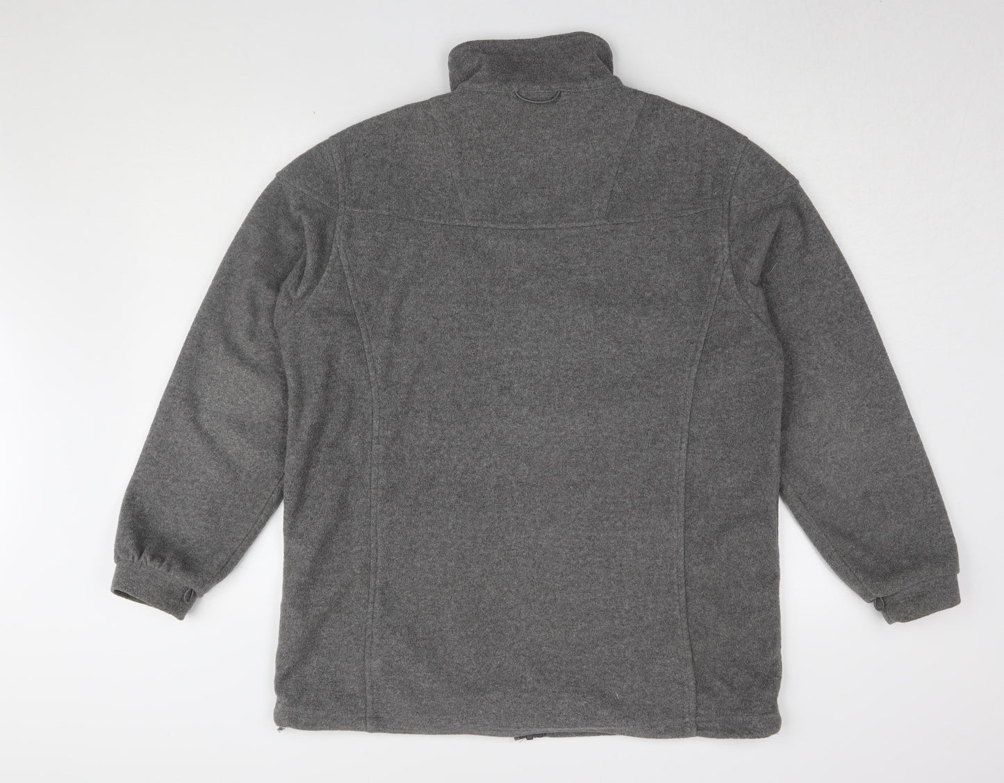 Womens UK Size 10 TOG 24 Grey Full Zip Sweatshirt