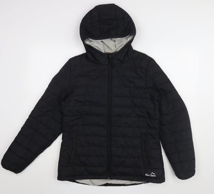 Womens UK Size 12 Peter Storm Black Puffer Jacket