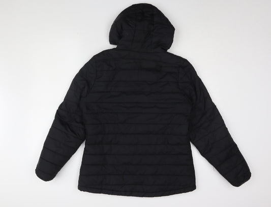 Womens UK Size 12 Peter Storm Black Puffer Jacket