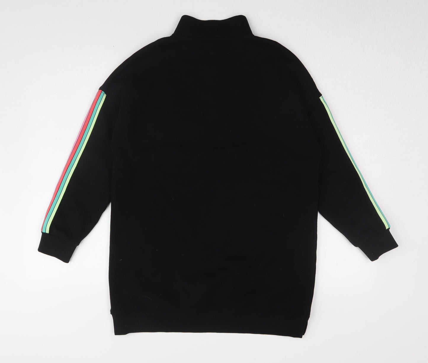 Marks and Spencer Girls Black Full Zip Sweatshirt 11-12 Years