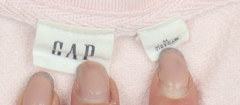 Gap Women's Pink Tie Dye Pullover Sweatshirt M