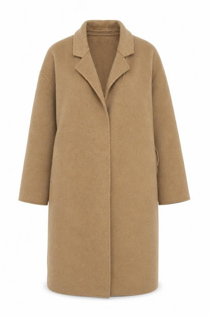 Womens UK Size S MNG Beige Overcoat