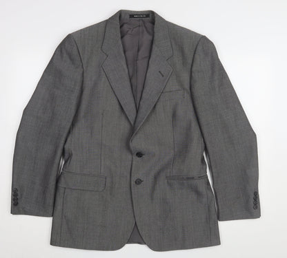Mens UK Size 38 St Michael Regular Grey Suit Jacket