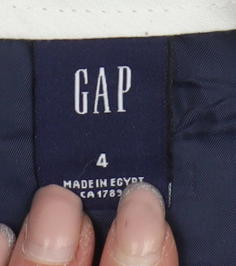 Gap Women's Blue Wool Blend Knee-Length Pencil Skirt