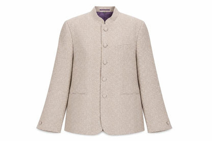 Unisex Adultss UK Size L Marks and Spencer Regular Beige Suit Jacket