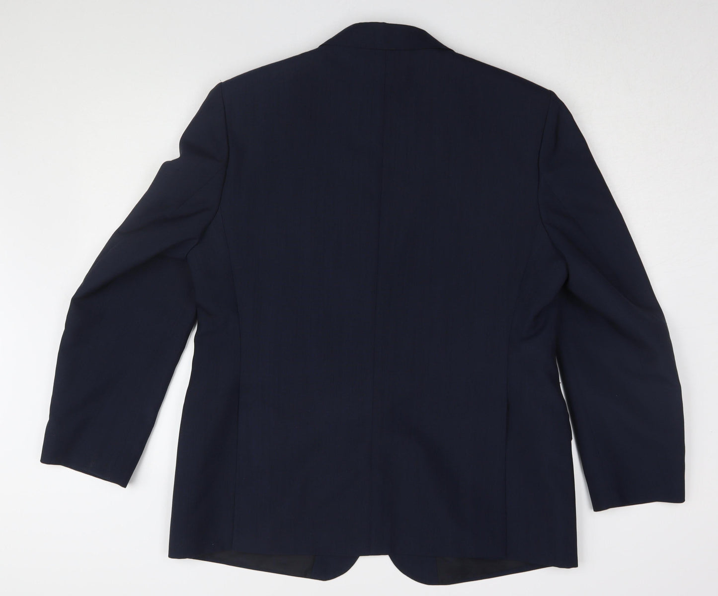 Mens UK Size 44 Harbarry of England Regular Blue Suit Jacket