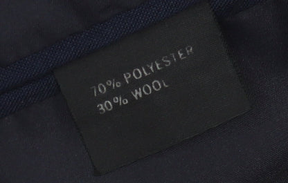 Mens UK Size 44 Harbarry of England Regular Blue Suit Jacket