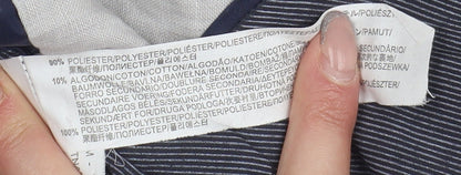 Zara Women's Grey Linen Blazer Size 14 Regular