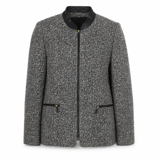 Basler Women's Black Jacket, Size 12, Classic Style
