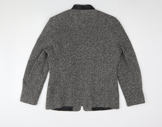 Basler Women's Black Jacket, Size 12, Classic Style