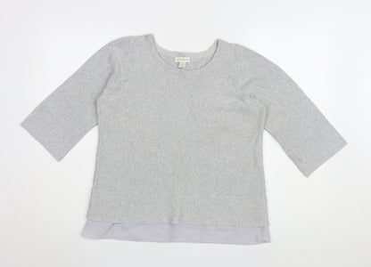 Womens UK Size 12 Monsoon Grey Pullover Jumper