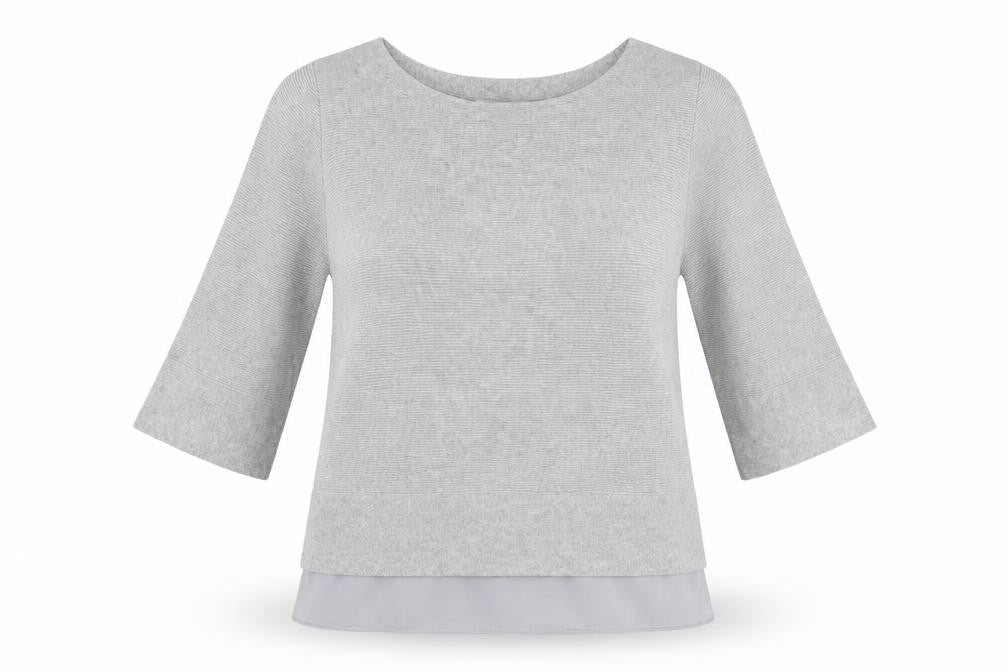 Womens UK Size 12 Monsoon Grey Pullover Jumper