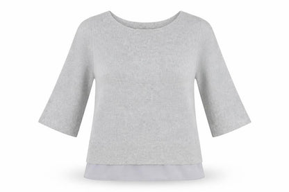 Womens UK Size 12 Monsoon Grey Pullover Jumper