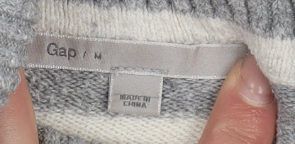 Womens UK Size M Gap Grey Pullover Jumper
