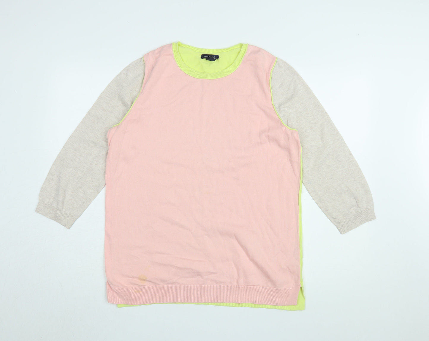 Lands' End Unisex XL Multicoloured Cotton Jersey