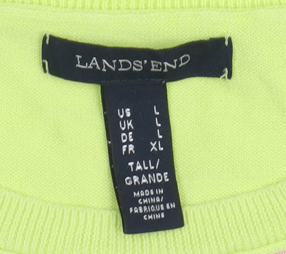 Lands' End Unisex XL Multicoloured Cotton Jersey