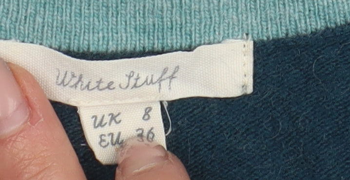 Womens UK Size 8 White Stuff Multicoloured Pullover Jumper
