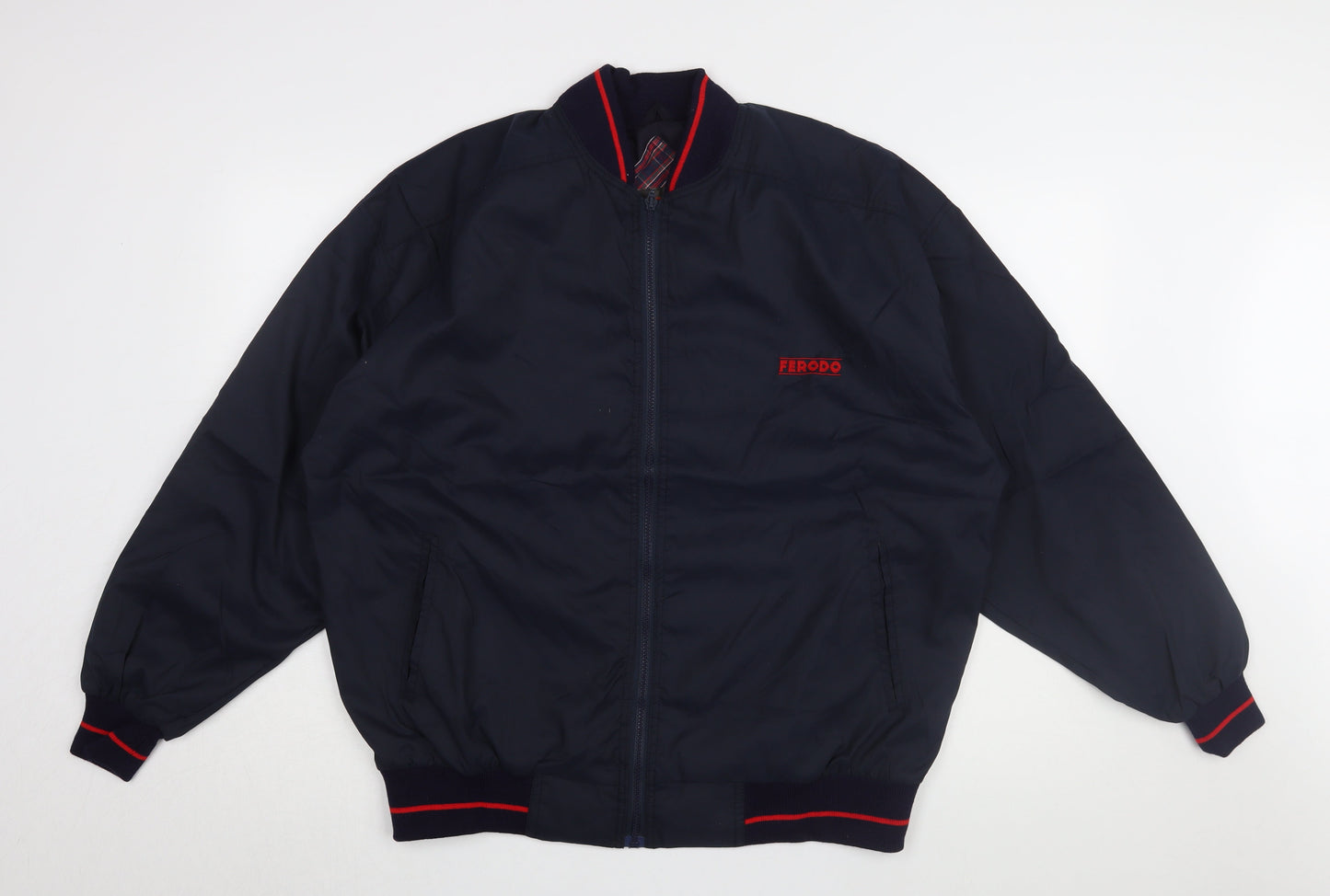 Mens UK Size L FERODO Blue Bomber Jacket