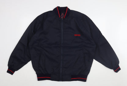 Mens UK Size L FERODO Blue Bomber Jacket