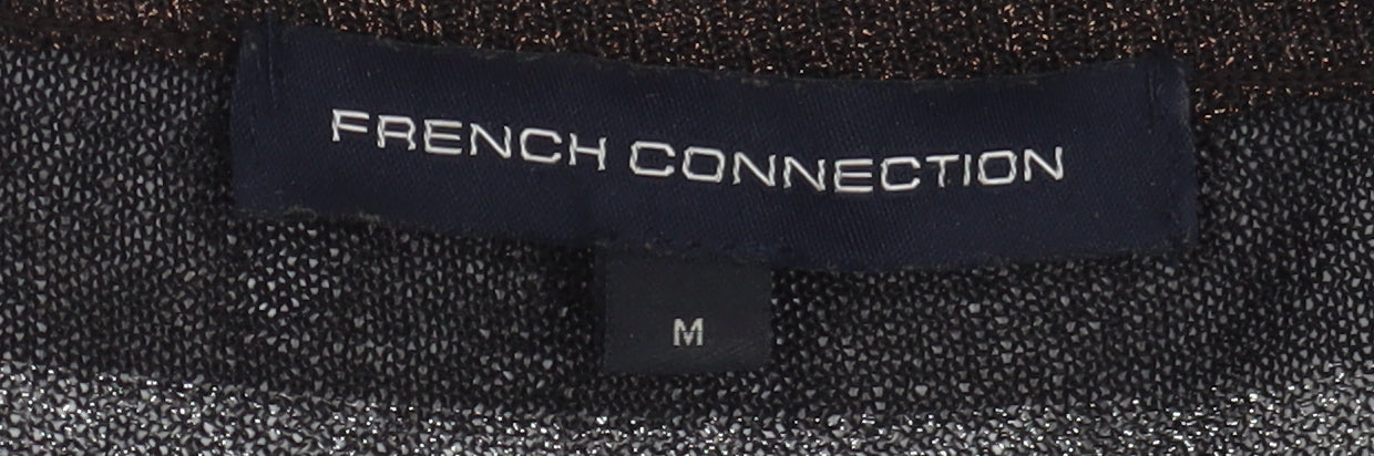 Womens UK Size M French Connection Brown Pullover Jumper