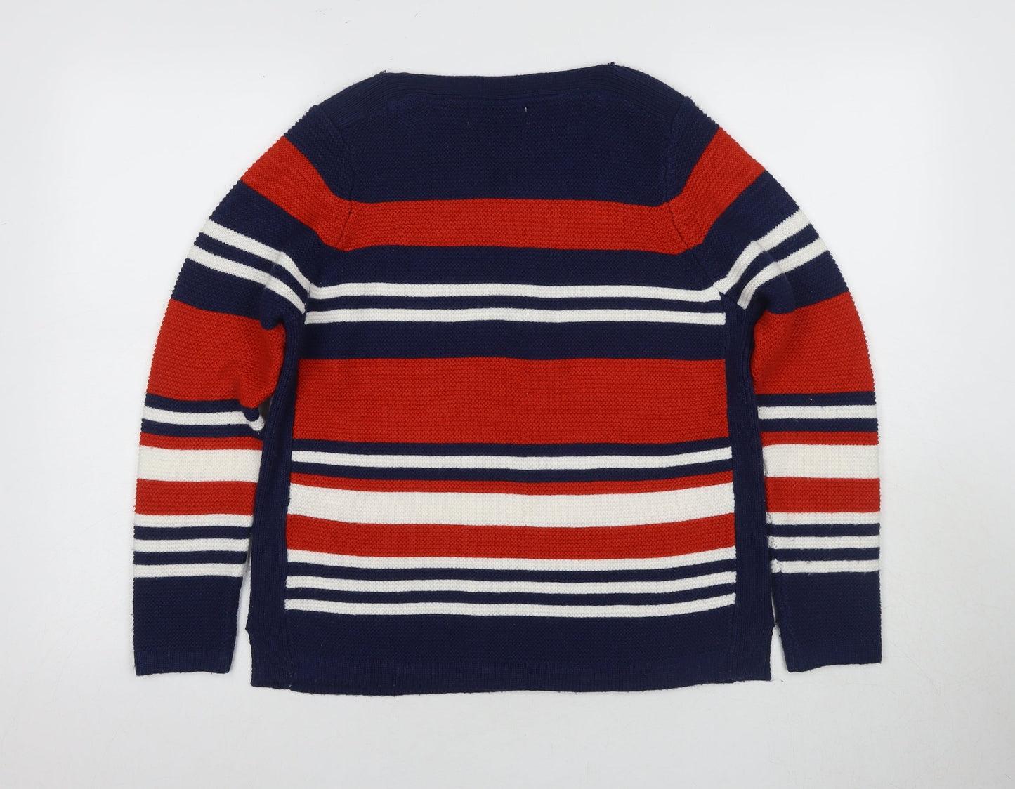 Womens UK Size 10-12 Isle Multicoloured Pullover Jumper