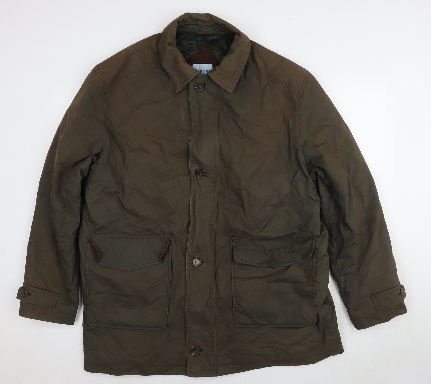 Mens UK Size XL Osborne Green Basic Jacket