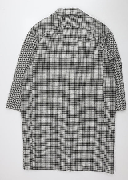 Nine Savannah Miller Grey Tweed Blazer Women Size 18