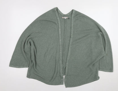 Womens UK Size L CARINA RICCI Green Cardigan Jumper