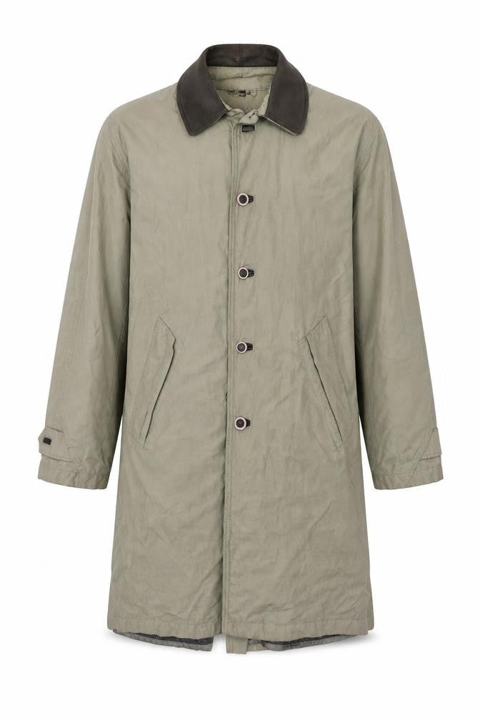 Mens UK Size M VD One Grey Overcoat