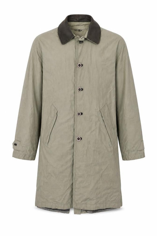Mens UK Size M VD One Grey Overcoat