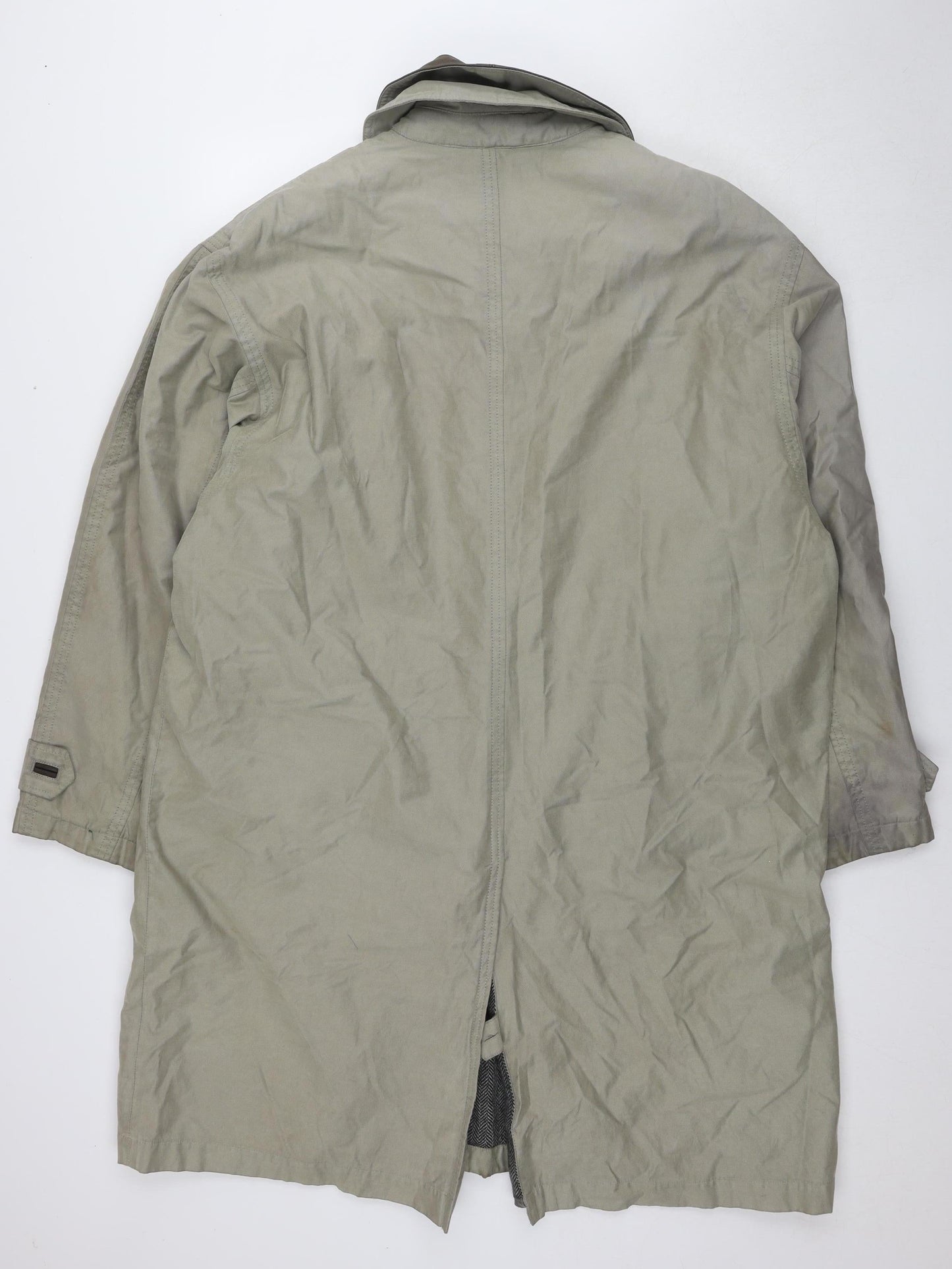 Mens UK Size M VD One Grey Overcoat