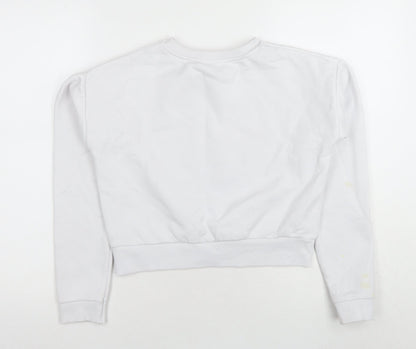 Harry Potter Girls White Sweatshirt Pullover 12-13 Years