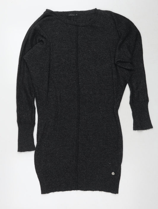 Womens UK Size S Firetrap Black Pullover Jumper
