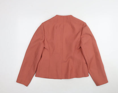 Womens UK Size 12 Eastex Orange Basic Jacket
