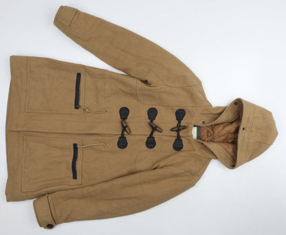 Abercrombie & Fitch Women’s Brown Wool Duffle Coat M